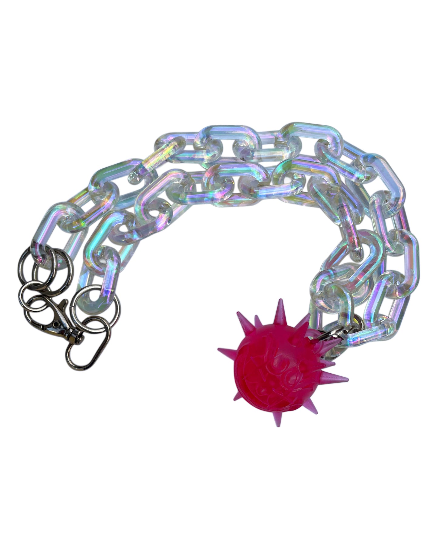 Collar Fractadelico Traslúcido