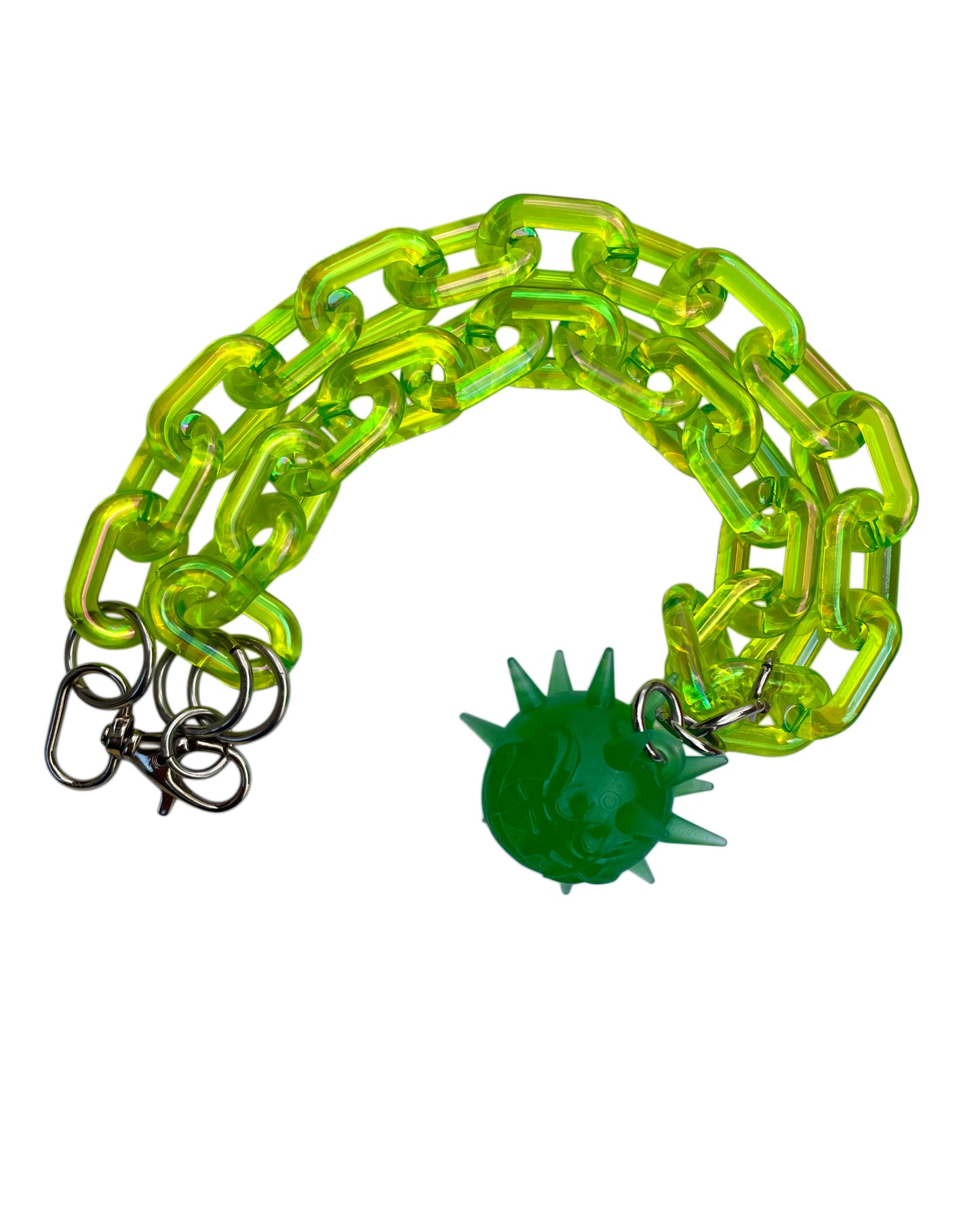 Collar Fractadelico Verde