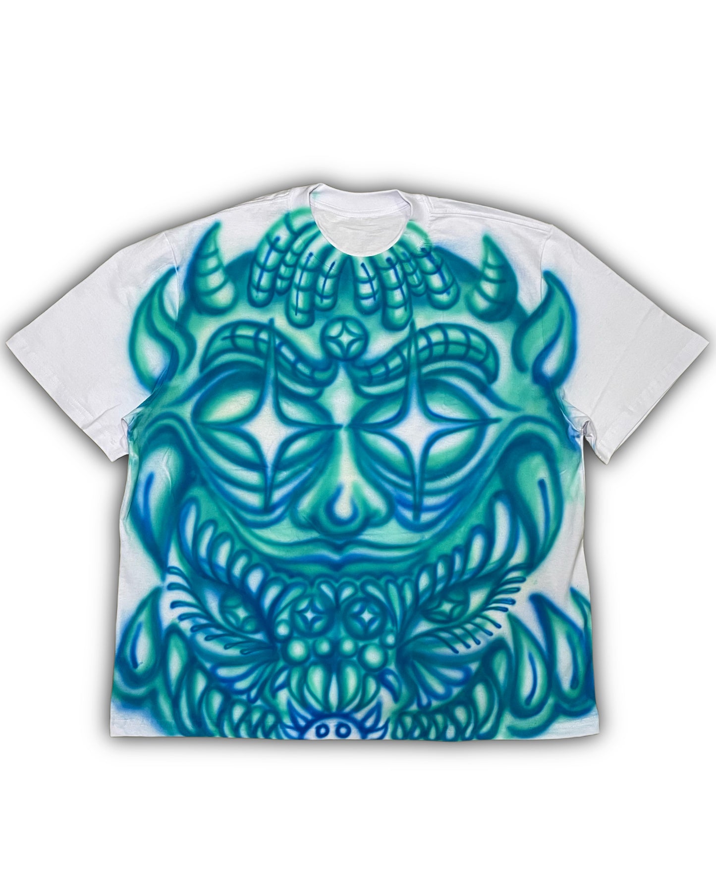 Playera Máscara Turquesa