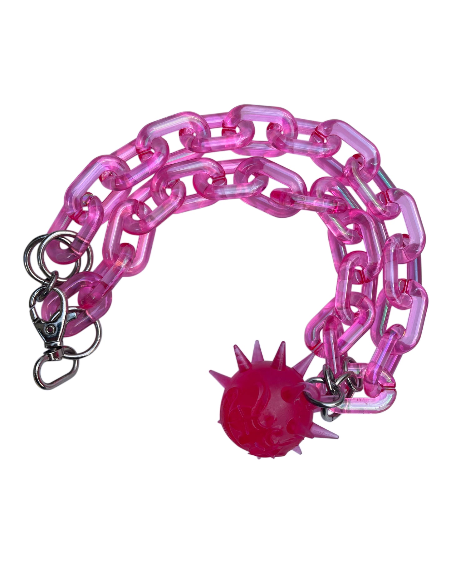 Collar Fractadelico Rosa