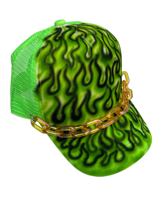 Gorra llamas fractadelicas