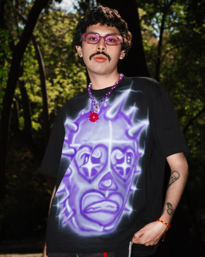 Playera Máscara Fractadelico