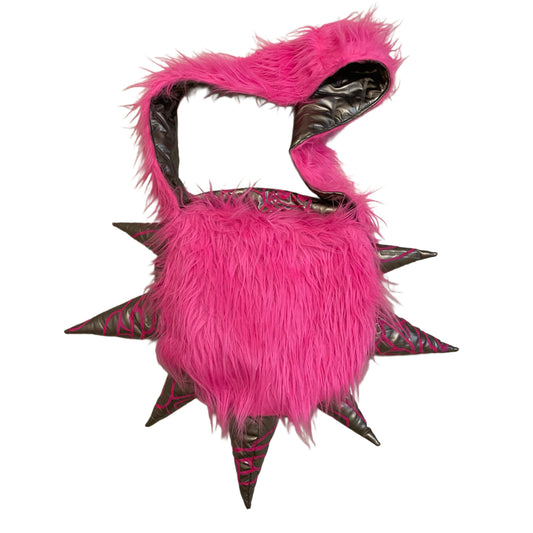 Bolso mochila Fractadelica de peluche