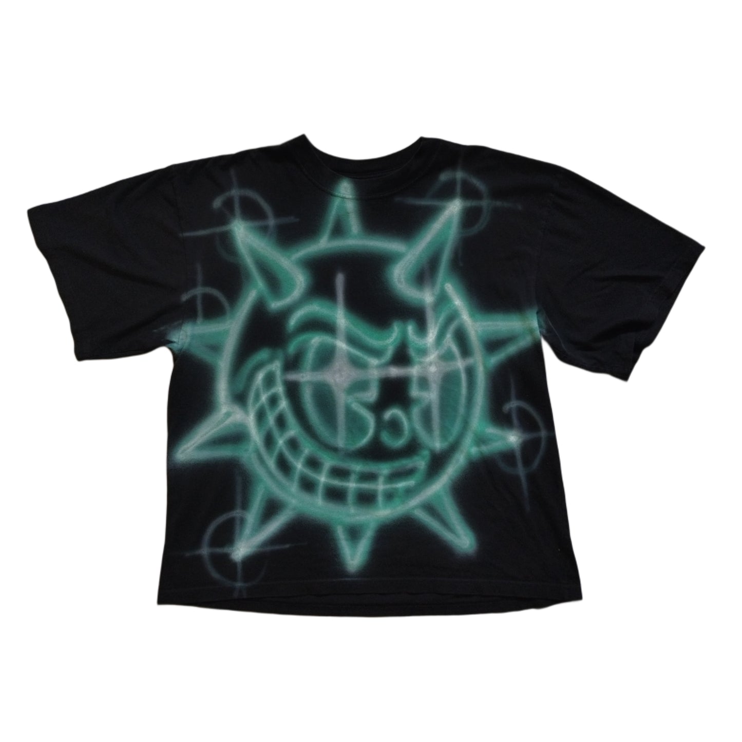 Playera Fractadelico turquesa