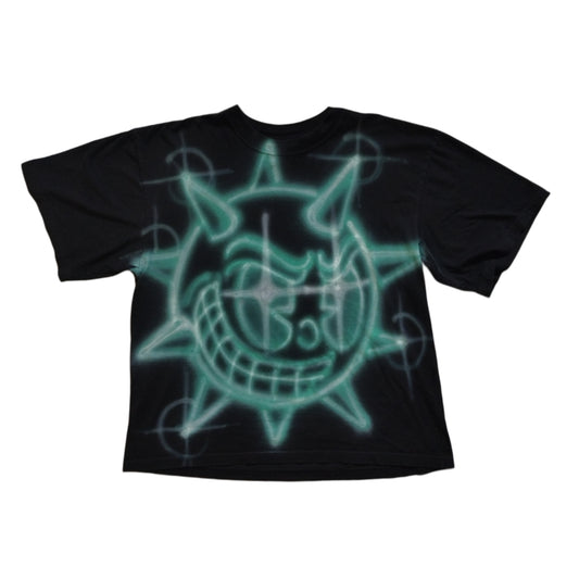 Playera Fractadelico turquesa