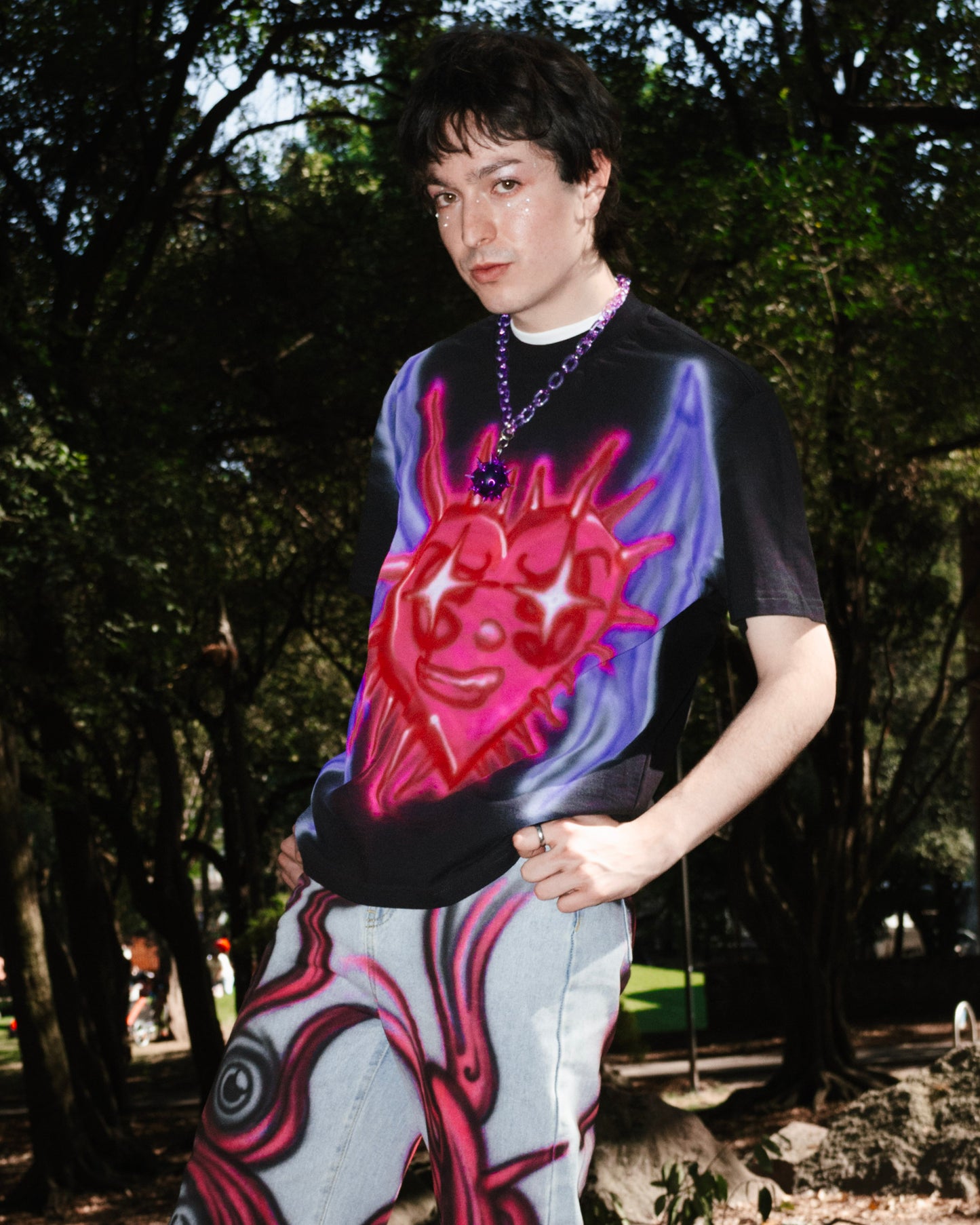 Playera Murciélago Fractadelico