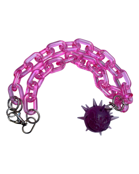 Collar Fractadelico Rosa