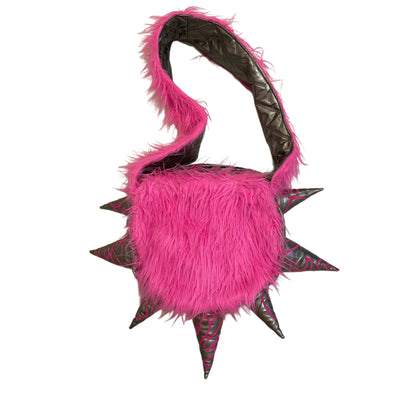 Bolso mochila Fractadelica de peluche