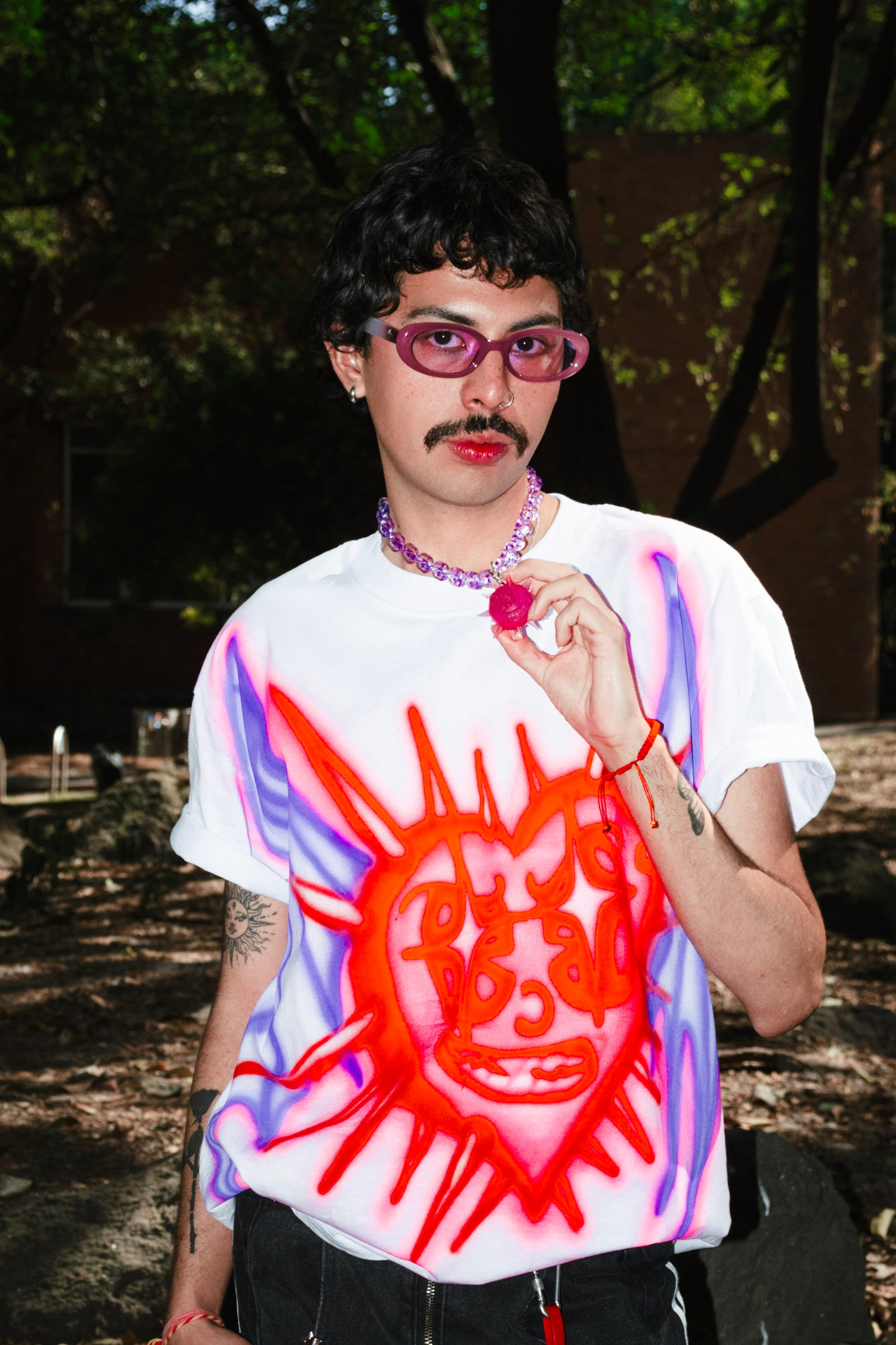 Playera Murciélago Fractadelico