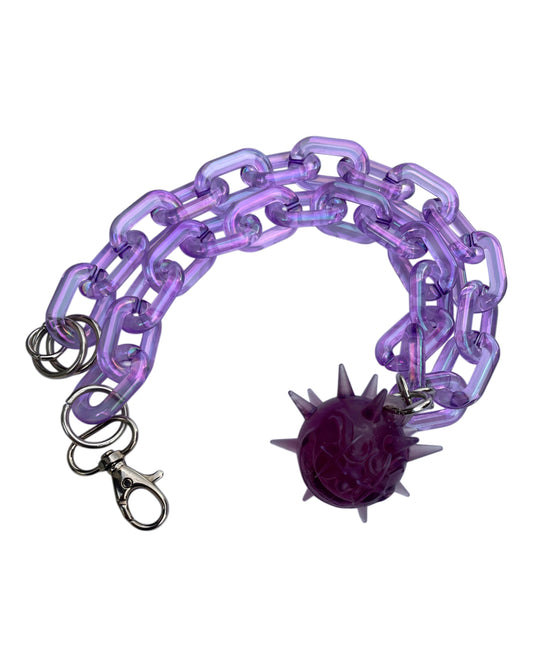 Collar Fractadelico Lila