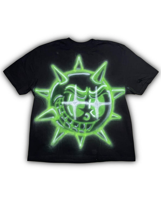 Playera FractaNeon Verde