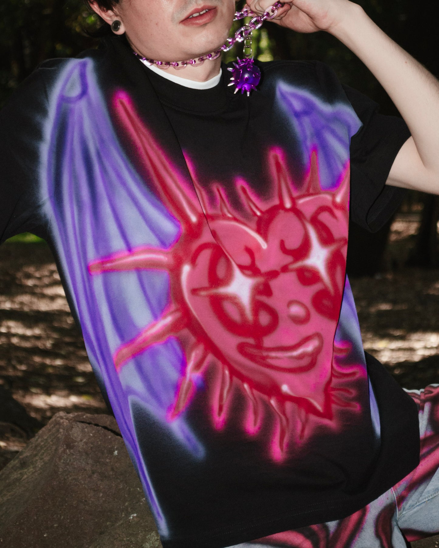 Playera Murciélago Fractadelico