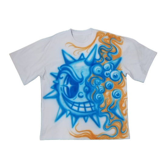 Playera Fractadelico azul